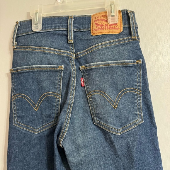 Levi’s Mile High Super Skinny Jeans Size 24 - Picture 4 of 15